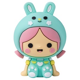 Triciclo Editores - Dundunbaby - Box 1st Box of 3 Dolls - The Deer Ben, the Rini Rabbit and the Glow in the Dark UMI Unicorn, Cute and Cute Little Animals - TRI35044U103B1