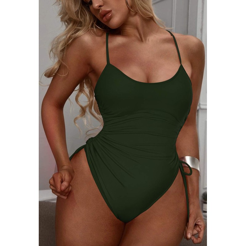KRLAGAPAS - Traje de baño Sexy de una Pieza para