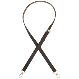 CRAZYSMITH Adjustable Crossbody Straps for Purses and Handbags, Genuine Leather Purse Strap Replacement for Crossbody, Shoulder Bag, Fit for LV Onthego Bag, with Gold Metal Buckle, 39-44 Inch