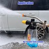 Tool Daily Foam Cannon Dual-Connector Accessory, Pressure Washer Double Tip