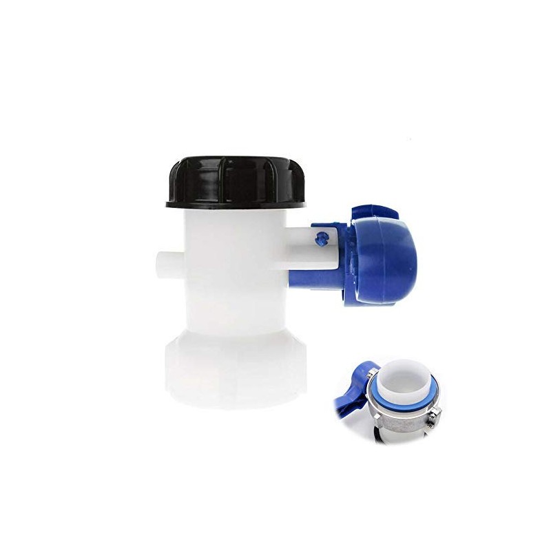 1x DN40/ DN50 Butterfly Valve with Aluminium/Plastic Floating Nut for