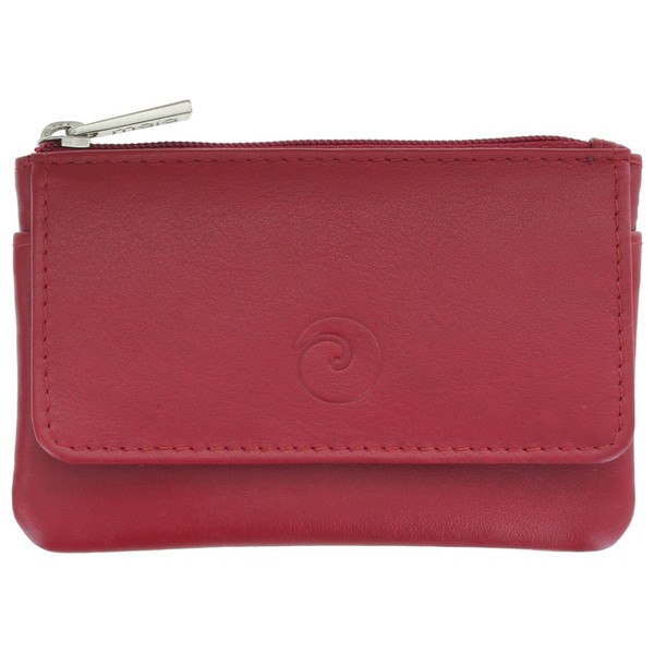 Mala Leather Origin Collection RFID Protection Wallet 4110_5, ruby-red, Unit