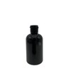 Natural Farms 4 oz Black Boston BPA FREE Bottles -