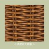 Nakabayashi RSS-PT01BR Rattan Style Penttray Brown