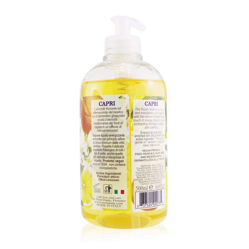 Nesti Dante Dolce Vivere Capri Liquid Soap 500 ml