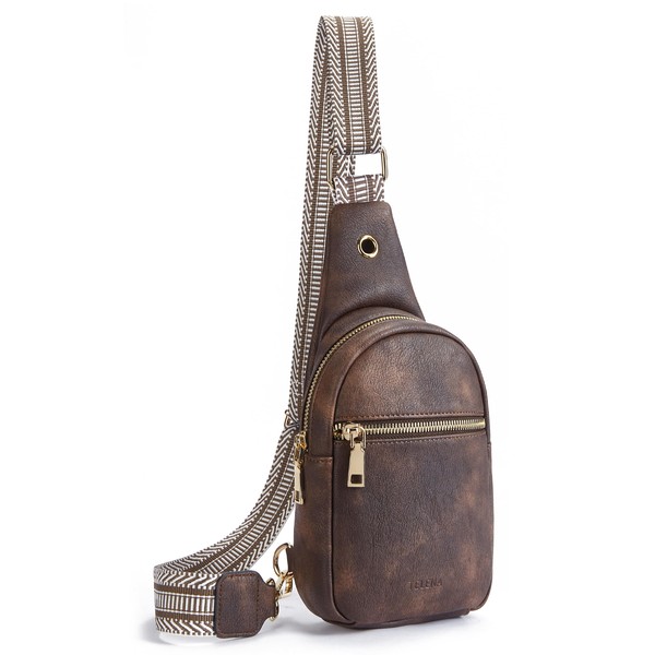 Telena Sling Bag for Women Vegan Leather Crossbody Bags Small