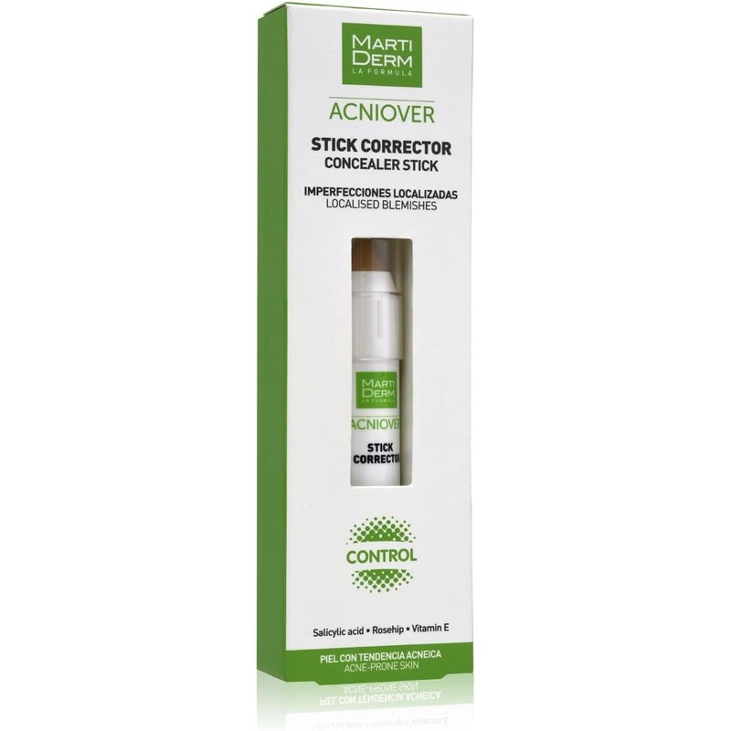 MartiDerm Acniover Stick Corrector Anti-imperfecciones. Camufla, reduce y seca imperfecciones
