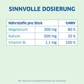 Magnesium Diasporal Pro Heart and Blood Pressure**, Drinking Powder with Magnesium Citrate, Potassium, Vitamin B1 | 30 Sticks | for Heart* and Blood Pressure** | Vegan, Sugar-Free, Gluten-Free