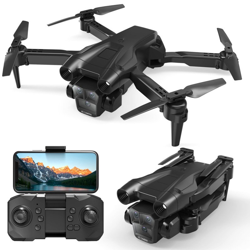 Remote Control Drone with Camera 4K Dual Camera 4-Sided Obstacle
