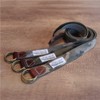SWINGPLUS Gevalt Belgian Camouflage Double Ring Belt, Rubber, Leather, Casual,
