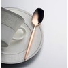 Lucky Wood 0-12505-060 Spoon Miltore, Pink Gold, Teaspoon