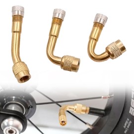 KFDDRN Valve Extension Car Valve Adapter Bicycle Valves Adapter Valve Adapter Angle French Valve Adapter Tyre Valve Extension for Car Motorcycle Bicycle Scooter 45 90 135 Degrees