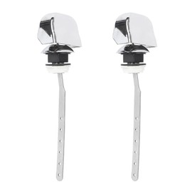 YARNOW 2pcs Toilet Tank Flush Lever Replacement Toilet Handle Trip Lever Universal Side Mount Toliet Tank Lever Fits Most Toilets