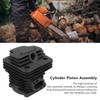 Cylinder Piston Assembly Kit Aluminum Alloy 42mm Electric Chainsaw Cylinder