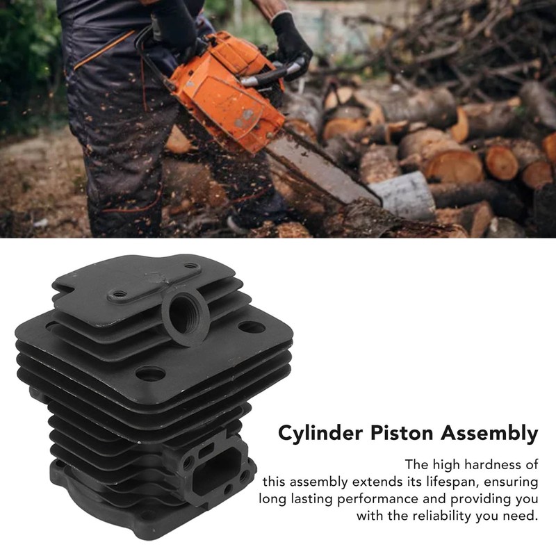 Cylinder Piston Assembly Kit Aluminum Alloy 42mm Electric Chainsaw Cylinder