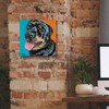 Epic Graffiti 'Rottweiler' by Carolee Vitaletti Canvas Wall Art, 12"
