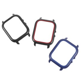 jojofuny 3pcs Protective Watch Case Compatible Lightweight Scratch Covers Pc Material Red Easy Installation Precise Fit