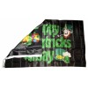 Unbranded 3x5 Happy St. Patty's Patricks Day Flag 3'x5' Black