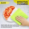 Zuvo Microfibre Cloth For Car(12-Pack)- Ultra Soft, Scratch Free, Highly