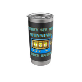 Arcade Casino Gambling Machine Gambling Free Spins Stainless Steel Insulated Tumbler