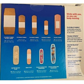 BAND-AID Brand Family Pack of 110 Adhesive Bandages BANDAIDS-Toy Story