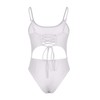 Meyeeka - Traje de baño monokini de una pieza con