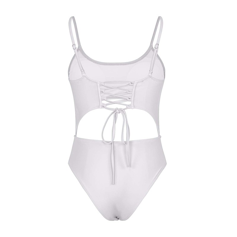 Meyeeka - Traje de baño monokini de una pieza con