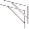YUMORE Shelf Bracket 20", Max Load: 550lb, Heavy Duty Stainless