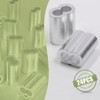Jamiikury 24pcs M6 Aluminum Cable Crimps, Crimping Loop Sleeve Wire