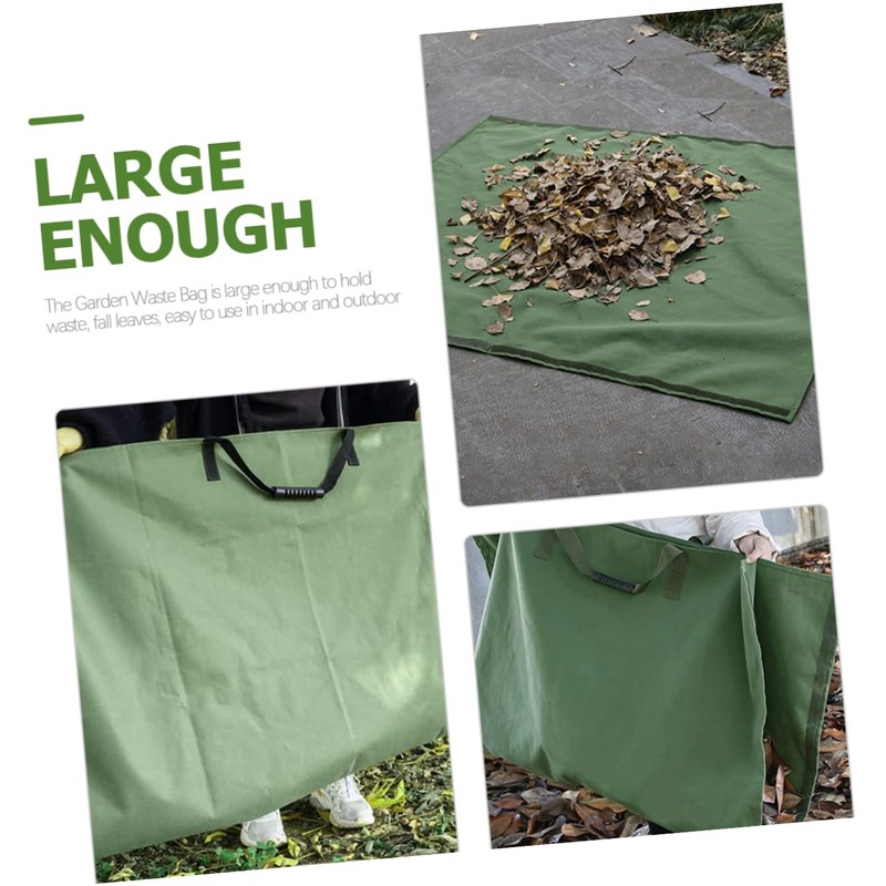 CAXUSD Folding Gardening Leaf Bag Large Storage Bag for Garden