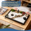 Yeemous Mini Zen Garden Kit for Desk, 12x8 Sand Tray