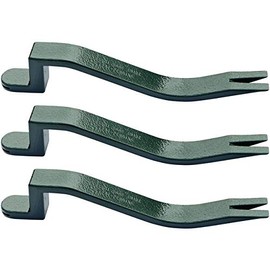 PacTool International RS501 Roof Snake, Shingle Nail Puller, Roof Shingle Installer, Steel Grey (Three Pack)