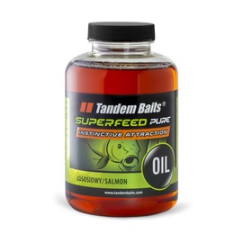 Tandem Baits SuperFeed Pure Fish Oil Salmon Intense Aroma | Carp Fishing Boilies | Carp Fishing Bait | Carp Bait | Carp Fishing Accessories for Monster Fish 500 ml