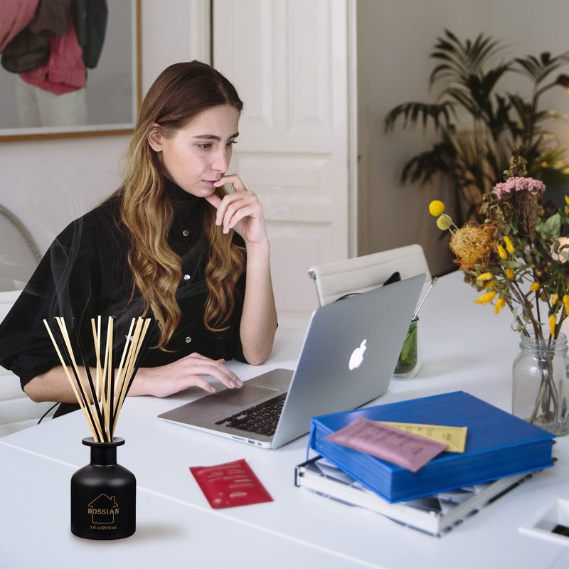 HOSSIAN Reed Diffuser Sticks - Reed diffusers-Reed Sticks -Diffuser Glass