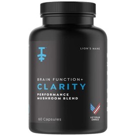 Clarity Organic - Complejo de hongos melena de león - 60 cápsulas  Protekt                                                                            