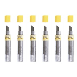 PENTEL Hi-Polymer Leads 0.9mm HB Pack of 6