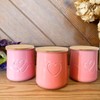 La Fermiere Yogurt Jar lids- 6PC Bamboo Jar Lids for