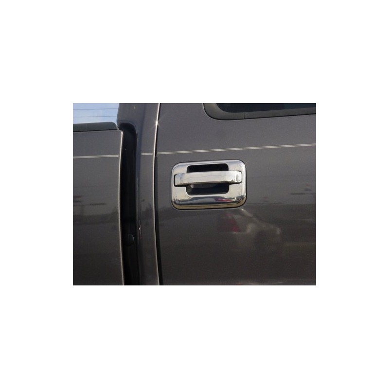 TFP 407KE Chromed Stainless Steel Door Handle Cover