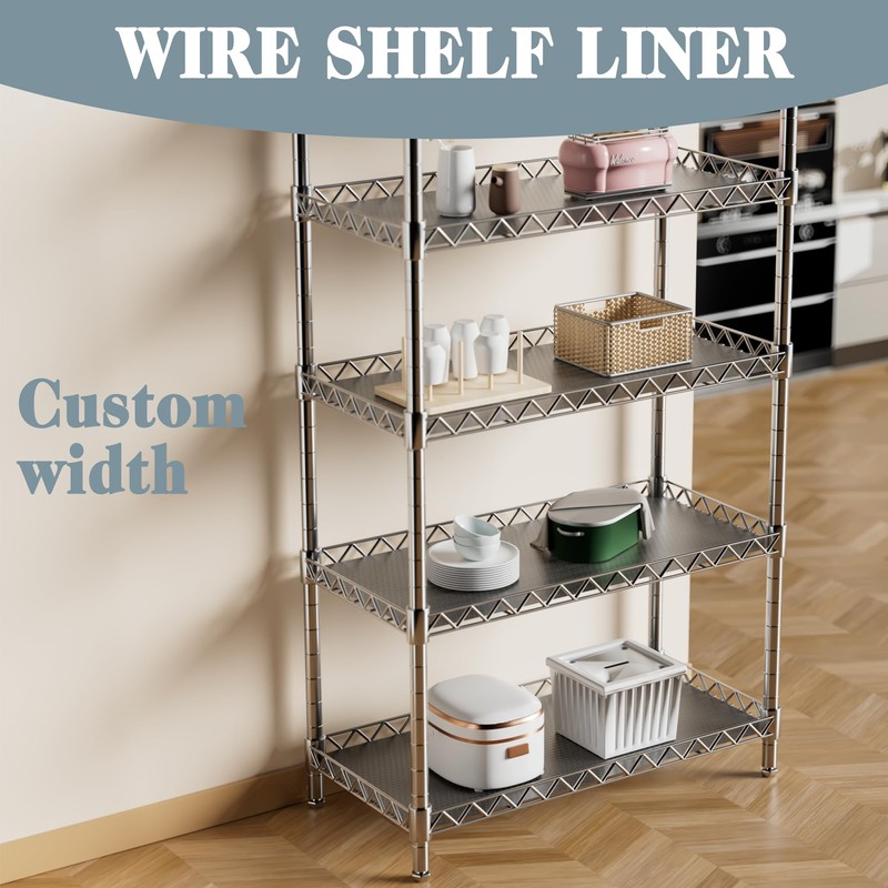 FLPMIX Thick Pantry Shelf Liner 16 inch Wide, Standard Size