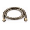 Shower Hose Stainless Steel Bronze 1.70 m
