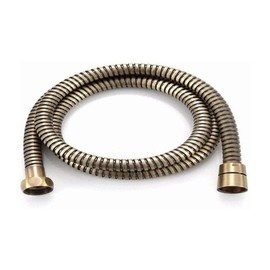 Shower Hose Stainless Steel Bronze 1.70 m