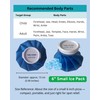 𝑺𝒎𝒂𝒍𝒍 Ice Pack for Injuries Reusable, 𝗧𝗶𝗻𝘆 Ice Bags 𝗞𝗶𝗱𝘀
