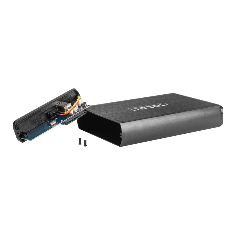 Natec Genesis nkz-0448 HDD Enclosure 3.5 "Black HDD/SSD Enclosure –