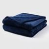 Bear & Panda Waffle Flannel Fleece Mink Throw - Sofa/Bedspread/travel