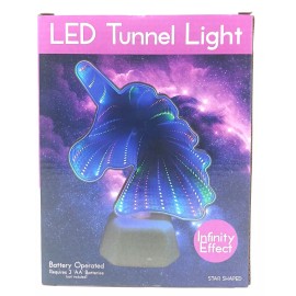 Unbranded Unicorn Head Shaped LED Tunnel Light Infinity Effect