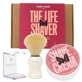 Men Rock The Life Shaver Black Pomegranate Kit