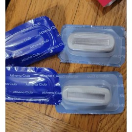 ATHENA LOT OF 4 Athena Club Razor Blade Refill Shaving Cartridges