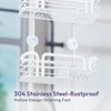 SWTYMIKI Shower Caddy Hanging Organizer - Over the Door Shower