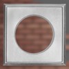 KOTARBAU® Stove Pipe Rosette Diameter 110 mm Galvanised Chimney Rose