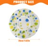 6 Pieces Bonnet de Douche, Imperméable élastiques Réutilisables Bonnet de
